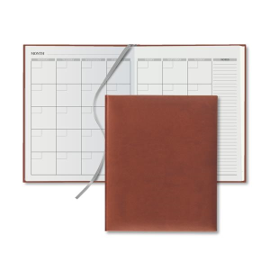 Tucson Grande Desk White Page Perpetual Monthly Diary